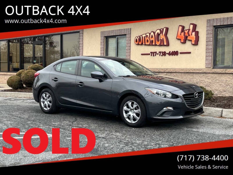 2016 Mazda MAZDA3 for sale at OUTBACK 4X4 in Ephrata PA