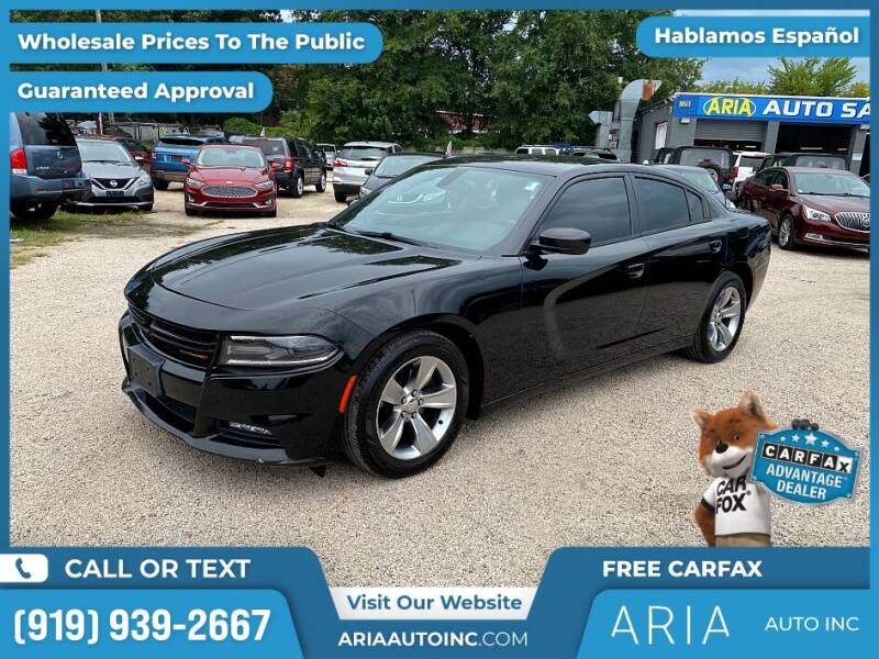 2015 Dodge Charger for sale at Aria Auto Inc. in Raleigh NC