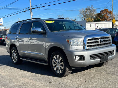 2014 Toyota Sequoia for sale at MetroWest Auto Sales in Worcester MA