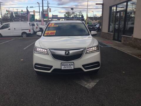 2015 Acura MDX for sale at Steves Auto Sales in Little Ferry NJ