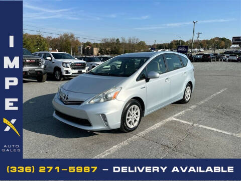 2013 Toyota Prius v for sale at Impex Auto Sales in Greensboro NC