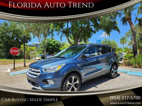 2018 Ford Escape for sale at Florida Auto Trend in Plantation FL