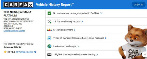 2014 Nissan Armada SV