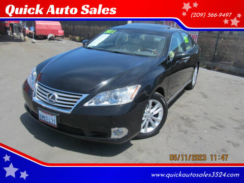 2011 Lexus ES 350 for sale at Quick Auto Sales in Ceres CA
