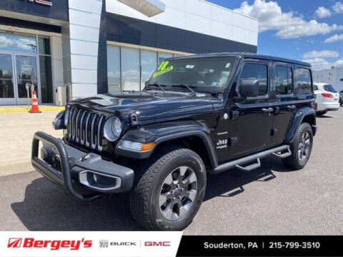 2018 Jeep Wrangler Unlimited for sale at Bergey's Buick GMC in Souderton PA