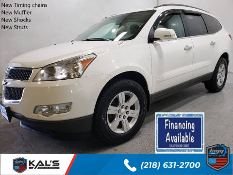 2012 Chevrolet Traverse for sale at Kal's Kars - SUVS in Wadena MN