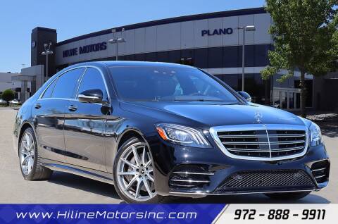 2019 Mercedes-Benz S-Class for sale at HILINE MOTORS in Plano TX