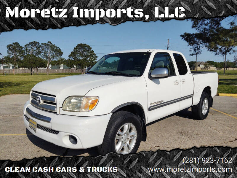 2006 Toyota Tundra for sale at Moretz Imports, LLC in Spring TX