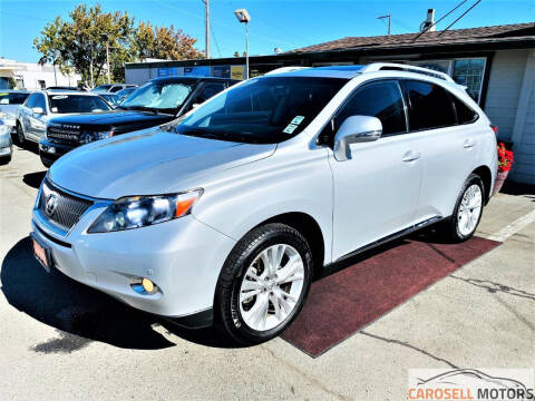 2012 Lexus RX 450h for sale at CarOsell Motors Inc. in Vallejo CA