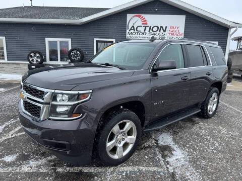 2015 Chevrolet Tahoe for sale at Action Motor Sales in Gaylord MI
