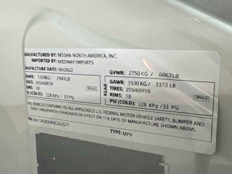 2022 Nissan Pathfinder