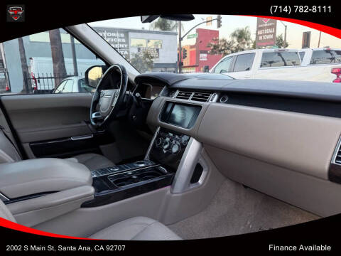 2016 Land Rover Range Rover Supercharged LWB