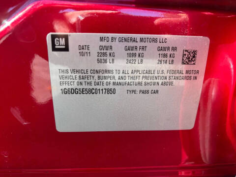 2012 Cadillac CTS 3.0L Luxury