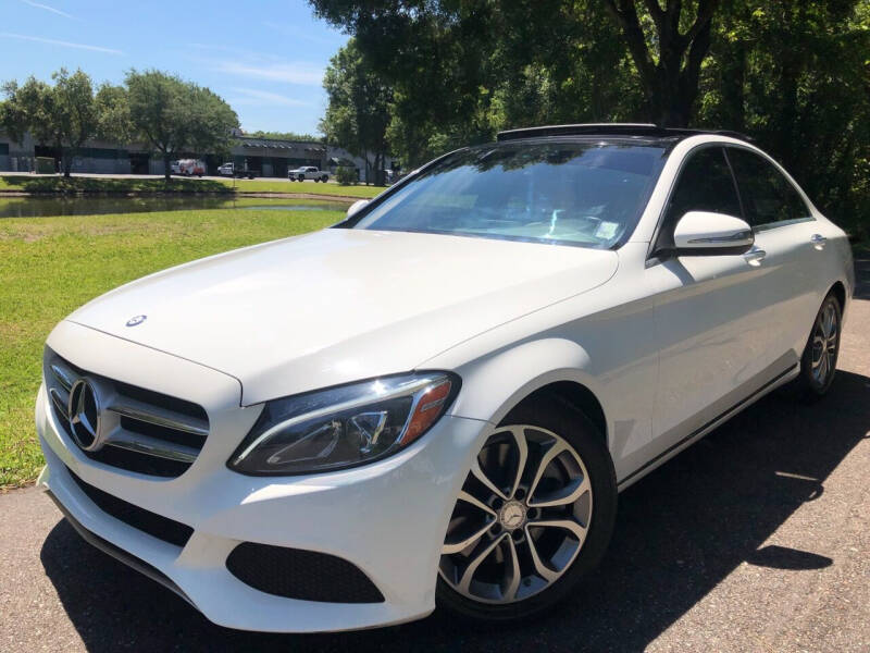 2015 Mercedes-Benz C-Class for sale at Powerhouse Automotive in Tampa FL