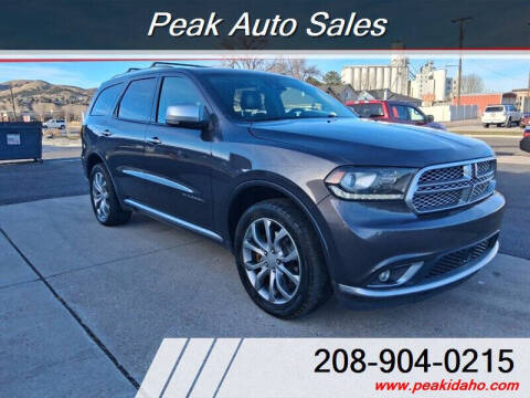 2016 Dodge Durango Citadel Anodized Platinum