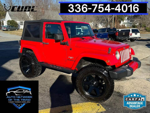 2016 Jeep Wrangler for sale at Auto Network of the Triad in Walkertown NC