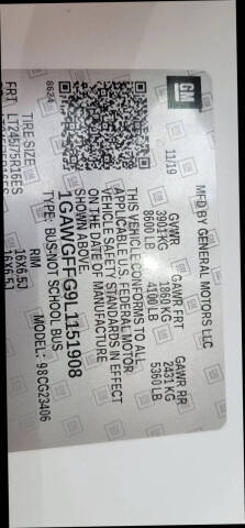 2020 Chevrolet Express LT 2500