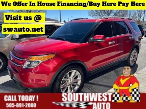 2012 Ford Explorer for sale at SOUTHWEST AUTO in Albuquerque NM