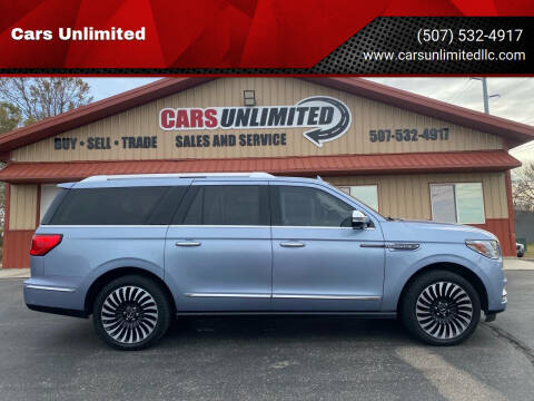 2018 Lincoln Navigator L for sale at Cars Unlimited in Marshall MN