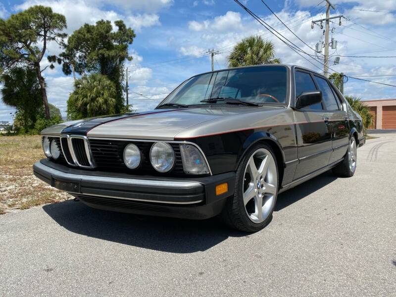1985 BMW 7 Series for sale at American Classics Autotrader LLC in Pompano Beach FL