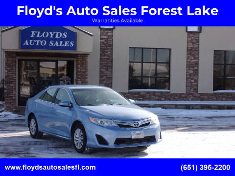 2012 Toyota Camry for sale at Floyd's Auto Sales Forest Lake in Forest Lake MN