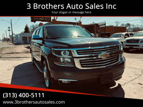2015 Chevrolet Suburban for sale at 3 Brothers Auto Sales Inc in Detroit MI