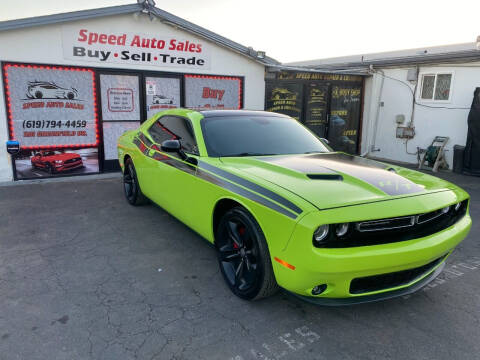 2015 Dodge Challenger for sale at Speed Auto Sales in El Cajon CA