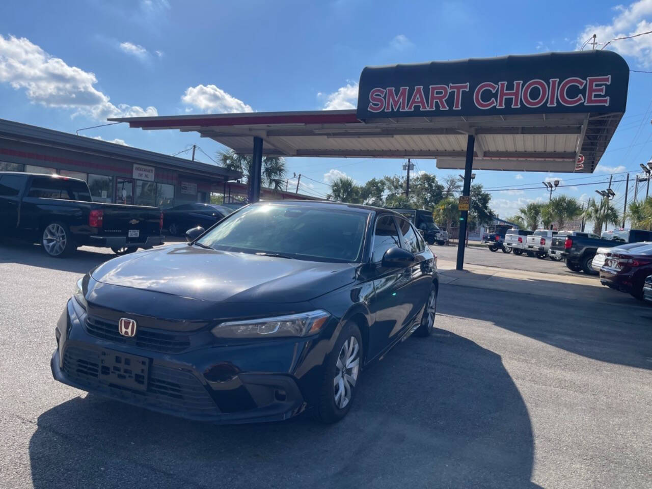 2022 Honda Civic for sale at SMART CHOICE AUTO in Pasadena, TX