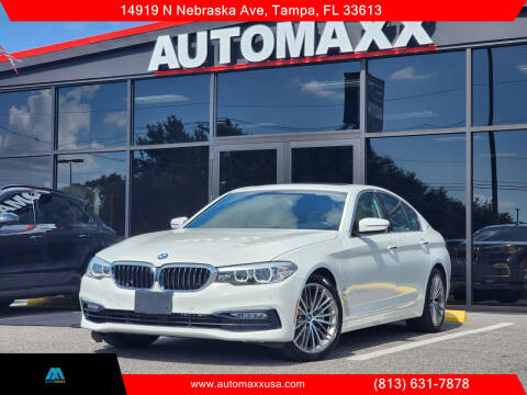2018 BMW 5 Series for sale at Automaxx in Tampa FL