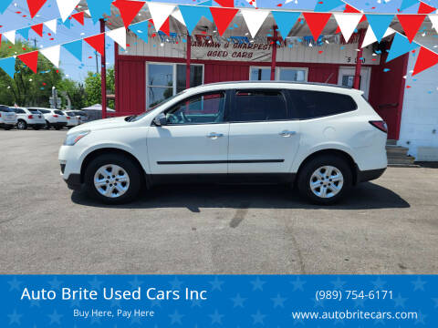 2014 Chevrolet Traverse for sale at Auto Brite Used Cars Inc in Saginaw MI