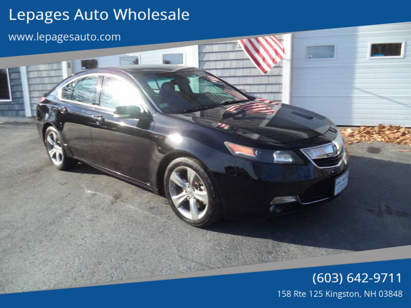 2013 Acura TL for sale at Lepages Auto Wholesale in Kingston NH