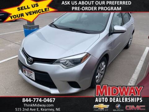 2014 Toyota Corolla for sale at Midway Auto Outlet in Kearney NE