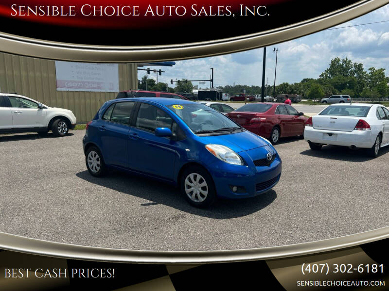 2010 Toyota Yaris for sale at Sensible Choice Auto Sales, Inc. in Longwood FL