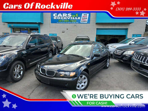 2003 BMW 3 Series for sale at Cars Of Rockville in Rockville MD