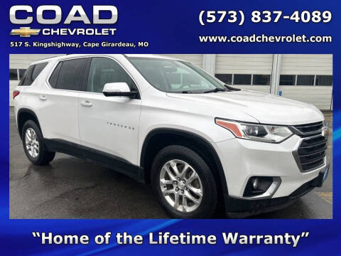 2018 Chevrolet Traverse for sale at Coad Chevrolet Isuzu in Cape Girardeau MO