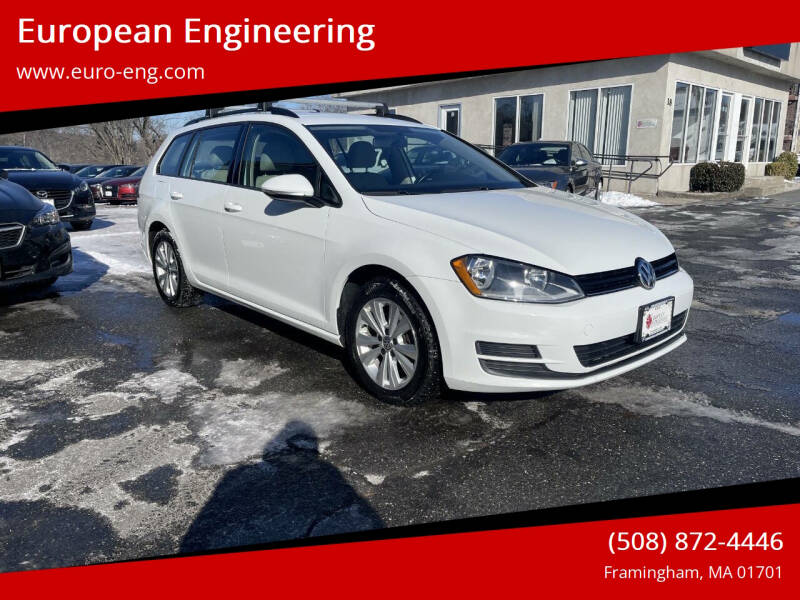 2017 Volkswagen Golf SportWagen for sale at European Engineering in Framingham MA