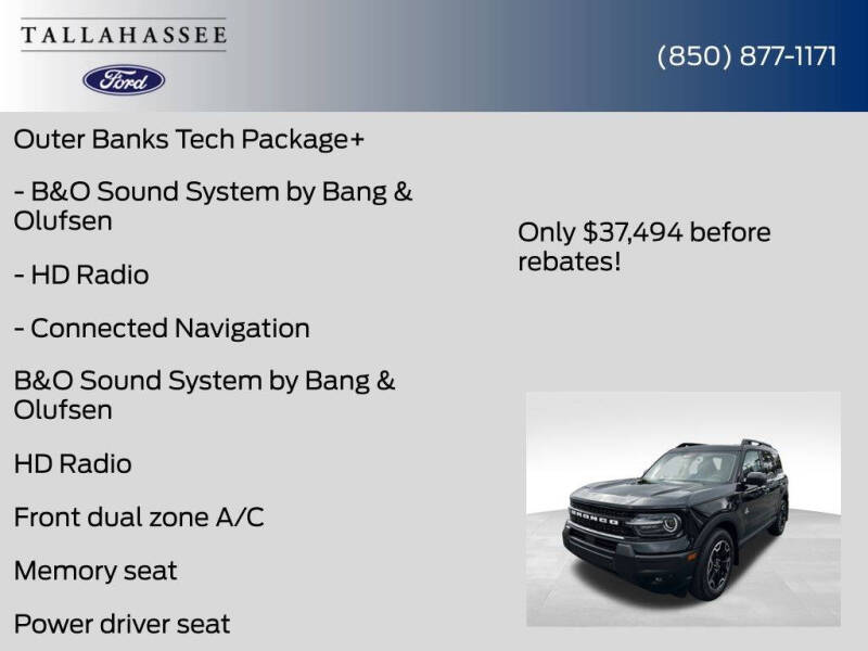 2025 Ford Bronco Sport Outer Banks