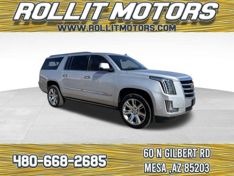 2017 Cadillac Escalade ESV for sale at Rollit Motors in Mesa AZ