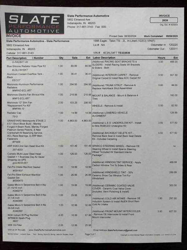 1996 Eagle Talon TSi Turbo