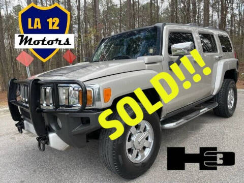 2008 HUMMER H3 for sale at LA 12 Motors in Durham NC