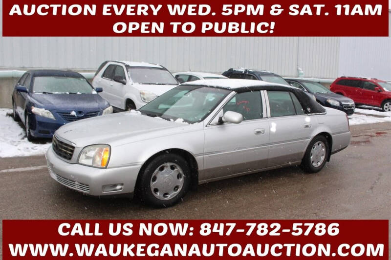 2002 Cadillac DeVille for sale at Waukegan Auto Auction in Waukegan IL