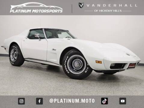 1973 Chevrolet Corvette Couoe for sale at PLATINUM MOTORSPORTS INC. in Hickory Hills IL