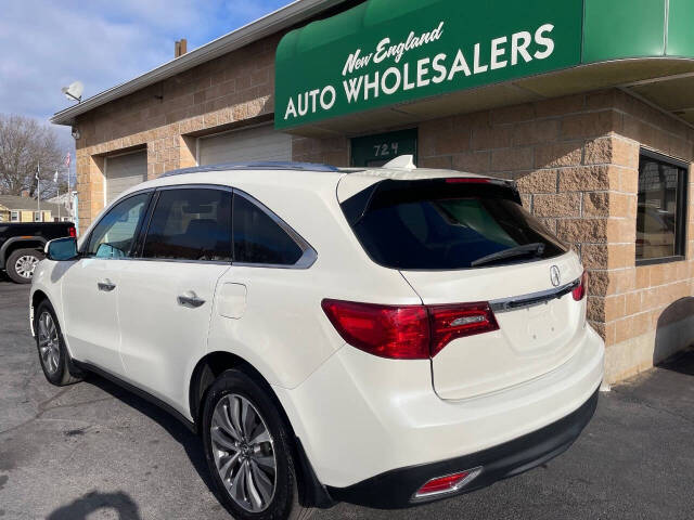 2016 Acura MDX for sale at New England Wholesalers in Springfield, MA