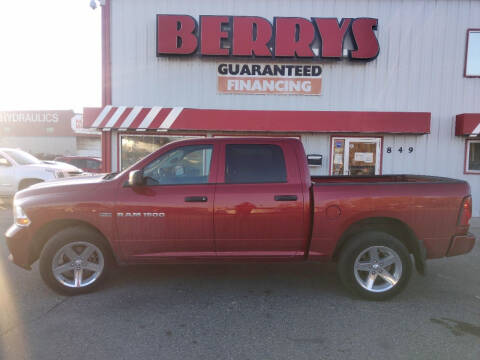 2012 RAM Ram Pickup 1500 for sale at Berry's Cherries Auto in Billings MT