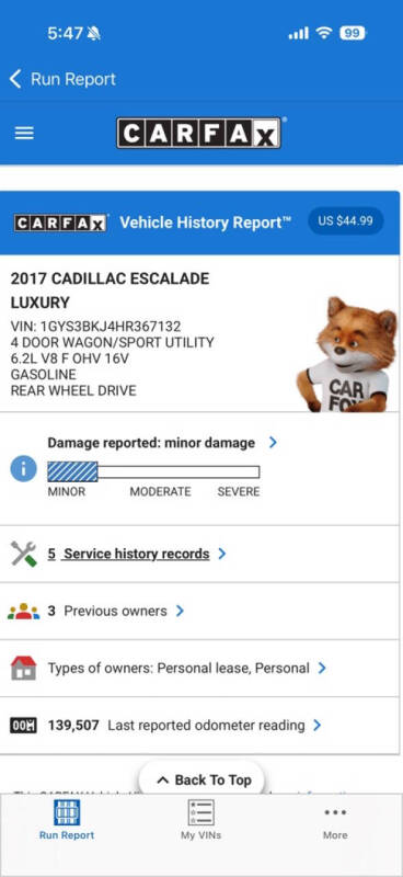 2017 Cadillac Escalade Luxury