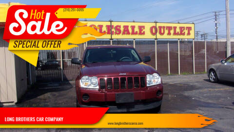 2007 Jeep Grand Cherokee for sale at LONG BROTHERS CAR COMPANY in Cleveland OH