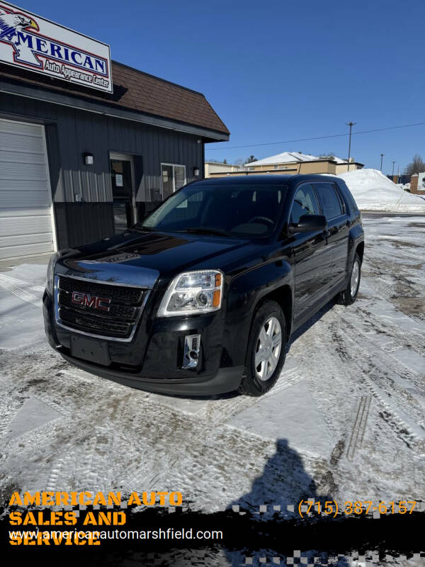 2015 GMC Terrain for sale at AMERICAN AUTO SALES AND SERVICE in Marshfield WI