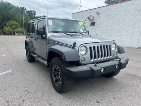 2014 Jeep Wrangler Unlimited for sale at LUXURY AUTO MALL in Tampa FL