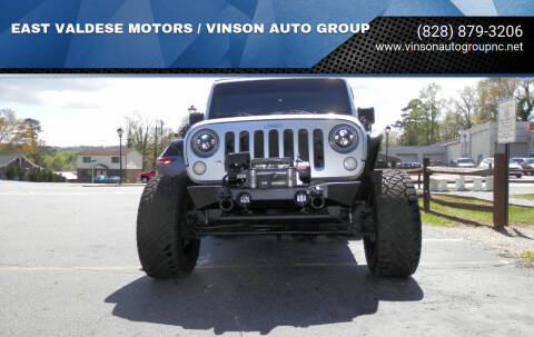 2010 Jeep Wrangler for sale at EAST VALDESE MOTORS / VINSON AUTO GROUP in Valdese NC
