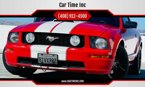 2007 Ford Mustang for sale at Car Time Inc in San Jose CA